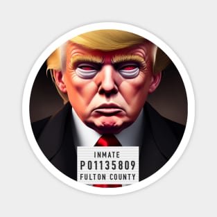 Inmate P01135809 Donald Trump Magnet